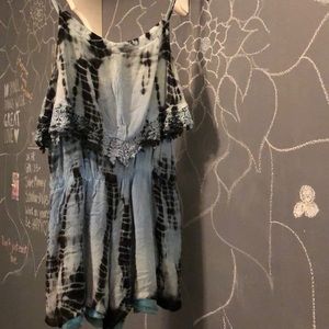 Tie Die Romper